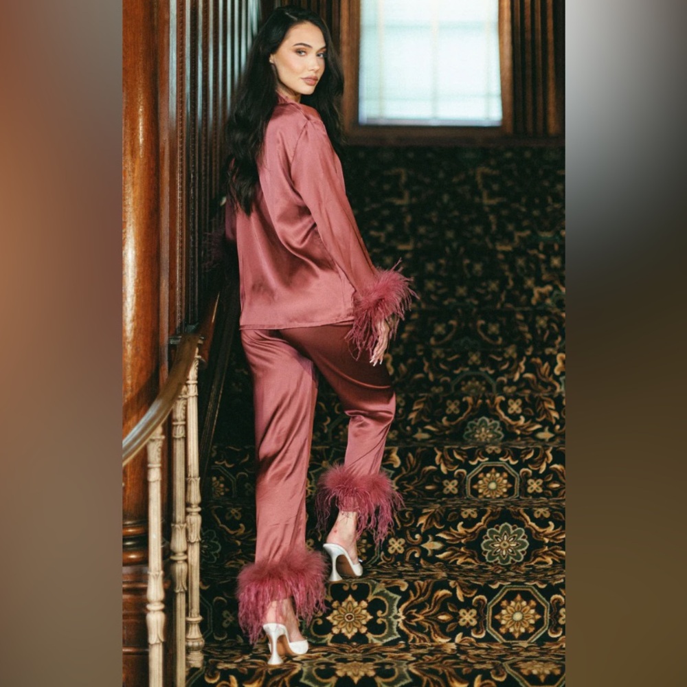 Bob Viviann Rosewood Pajamas | Medium | NWT